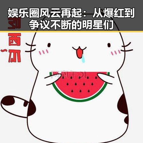 娱乐圈风云再起：从爆红到争议不断的明星们